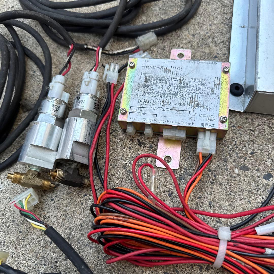 動作品 エアサス ボルドワールド 電磁弁 プレストレージ システム