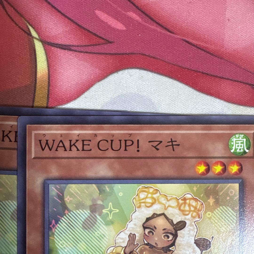 WAKECUP！マキ ノーマル 3枚 遊戯王 ウェイカップ - メルカリ