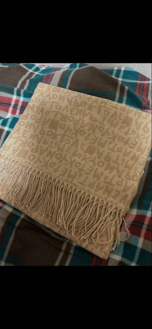 ✴︎美品✴︎ Nissy naptime ナップタイム♡ストール ベージュ - メルカリ