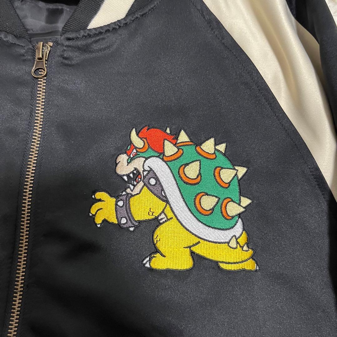完売品 USJ期間限定 クッパ スカジャン ブルゾン ワッペン 刺繍 L