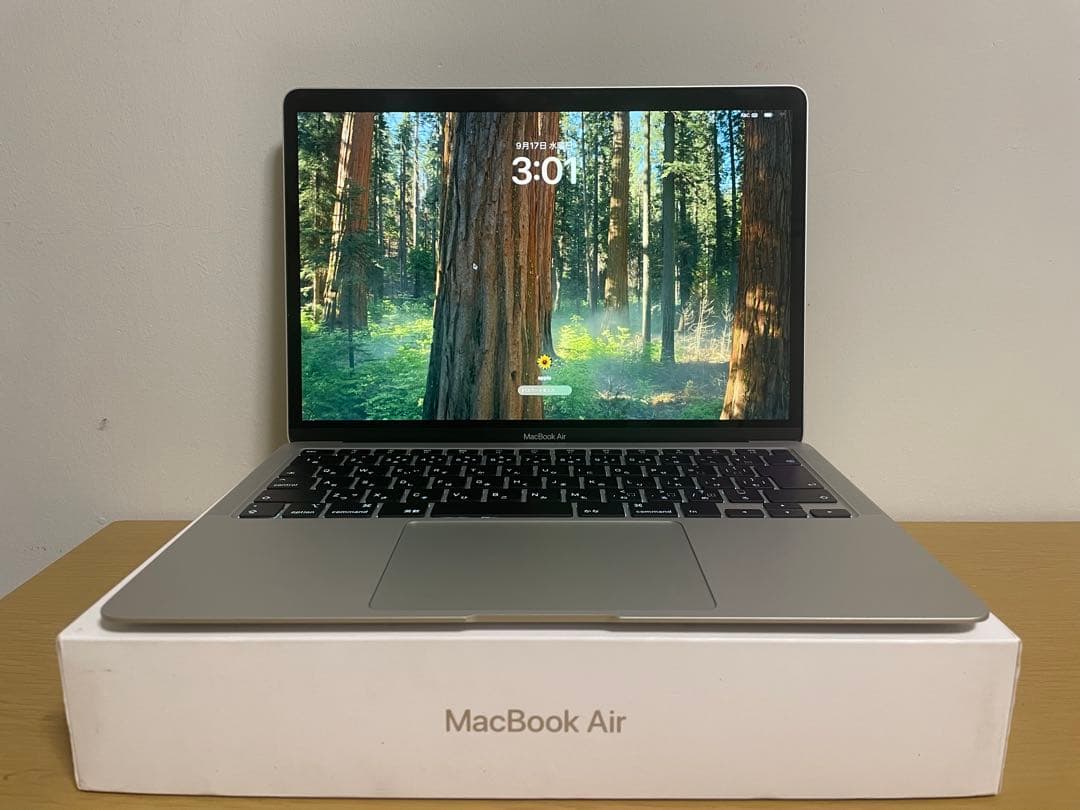 美品 MacBook Air 2020 バッテリー97% MacBook Air 13インチ 2020(A2179)のバッテリー交換で電池持ちが改善