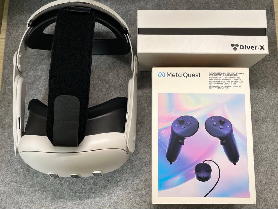  Quest 3 Pro コントローラー ContactSheetセット Meta Quest」コントローラーに”指の動き”をお手軽に追加！ 話題の拡張