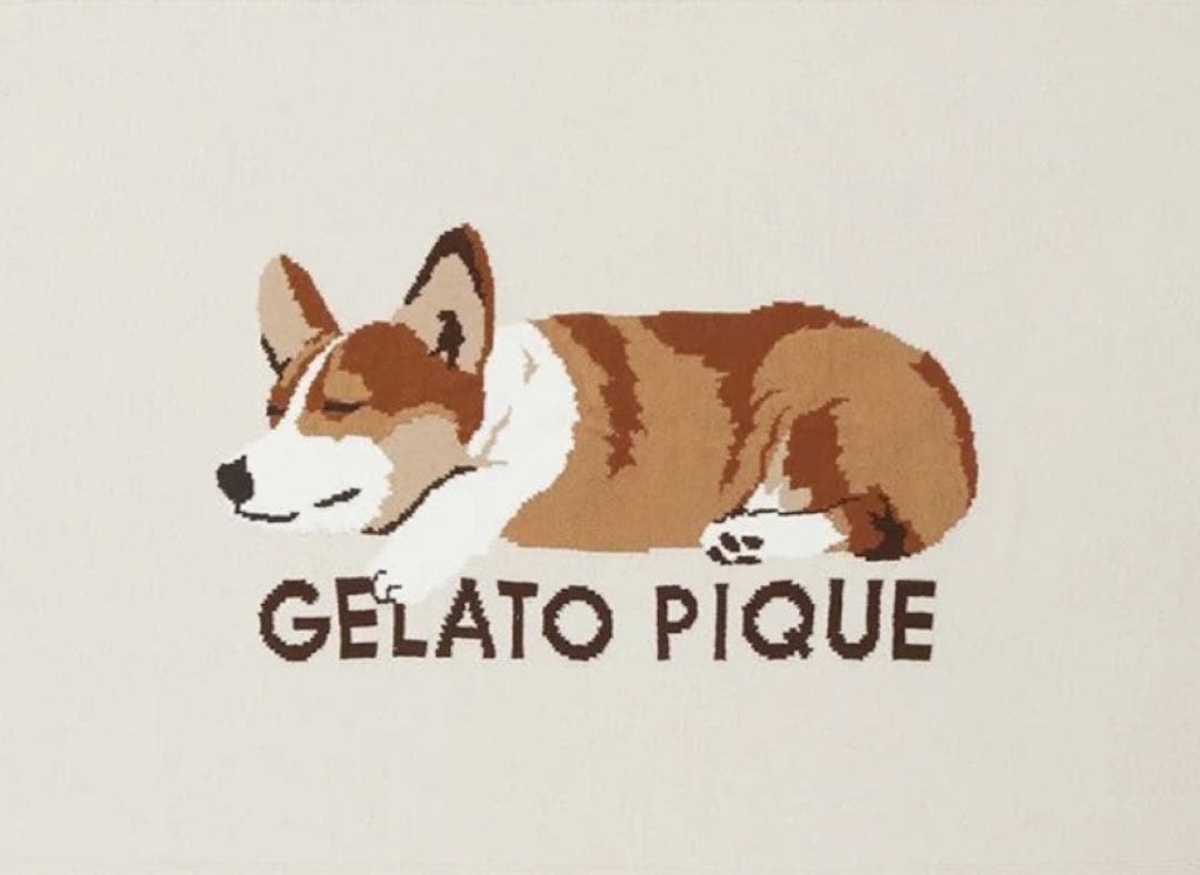 ジェラートピケ コーギーブランケット - メルカリ