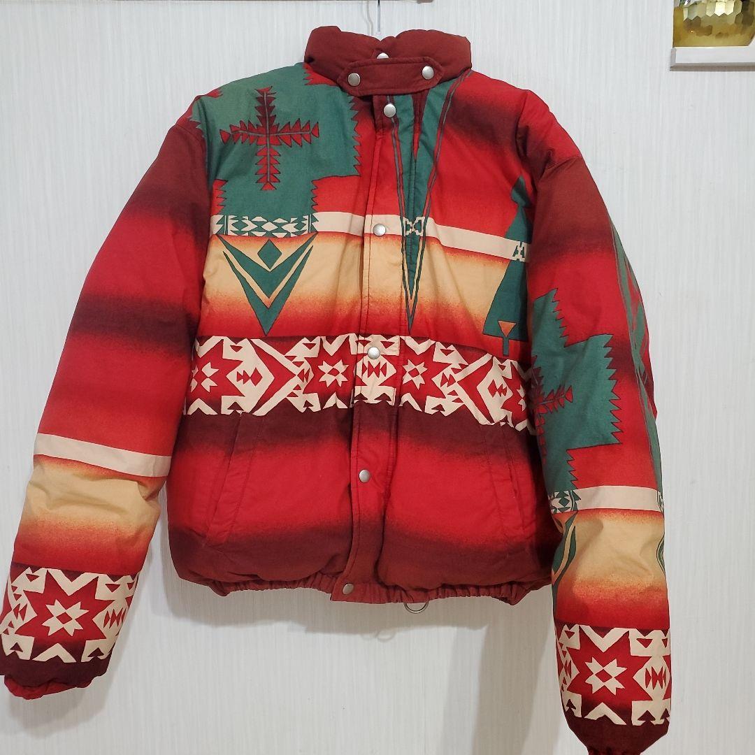 希少90sラルフローレン ネイティブダウン ヴィンテージ XL - メルカリ