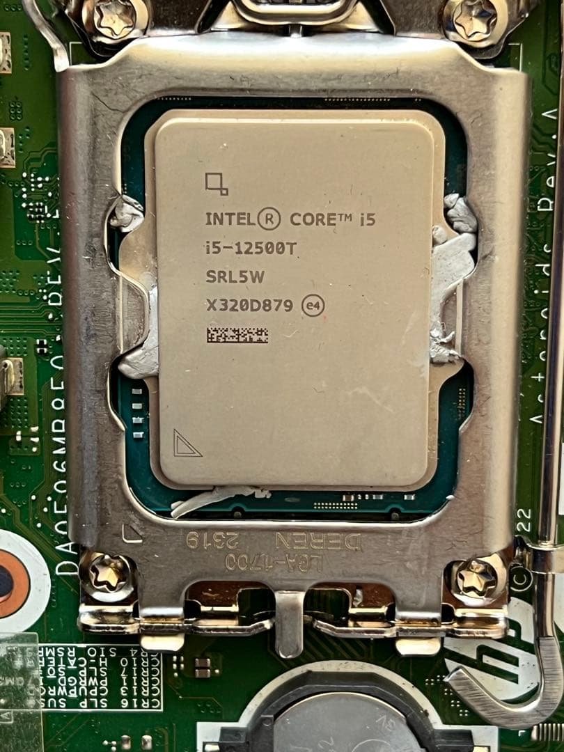 Intel Core i5-12500T マザーボード