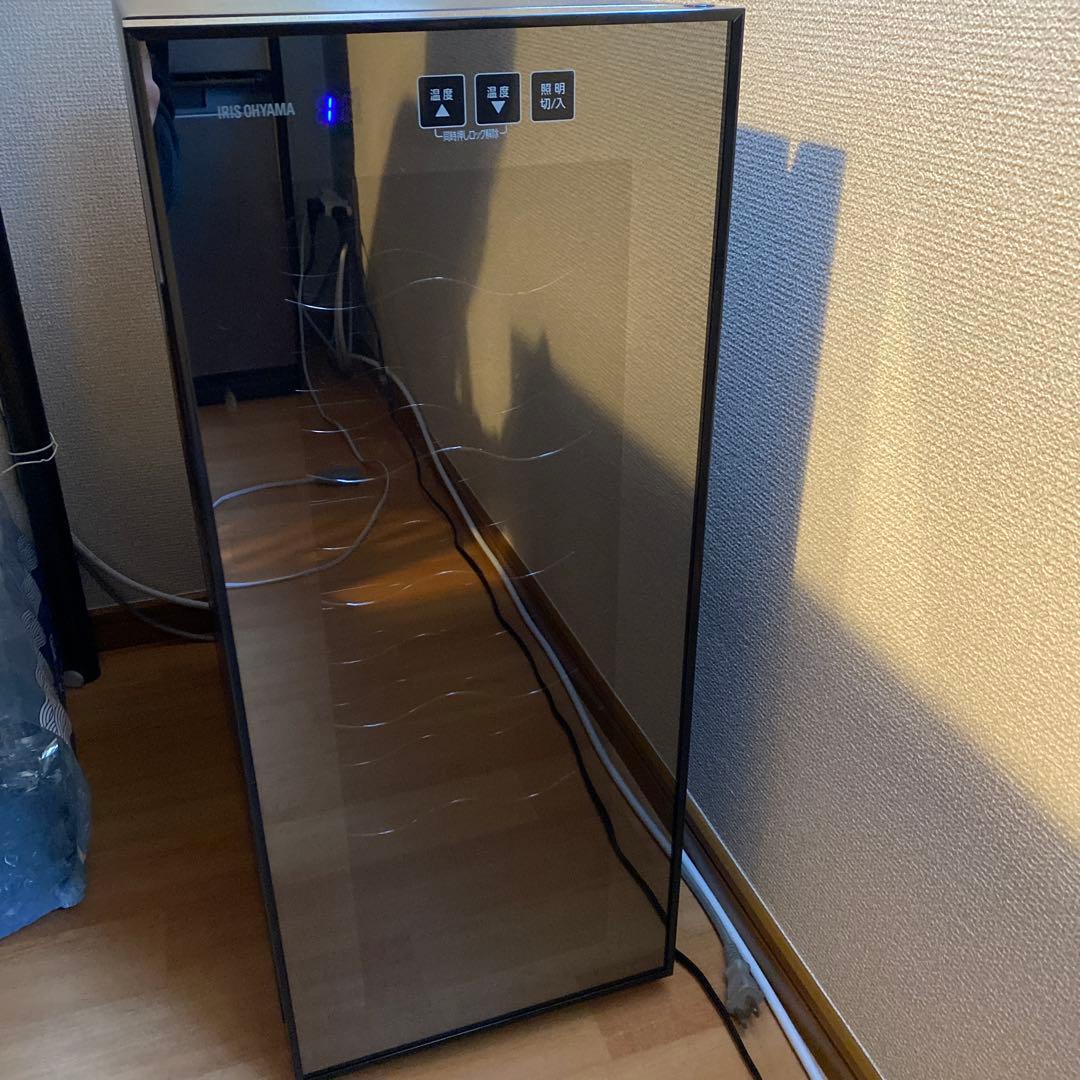 ワインセラー ブラック 12本収納 ワインセラー 家庭用 ワインクーラー ワインセラー33L 最大12本収納/上