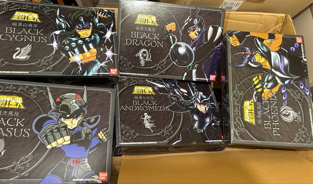 大系 暗黒 ブラック ペガサス・ドラゴン・スワン・アンドロメダ・フェニックス Yahoo!オークション -「聖闘士 大系 暗黒」の落札相場・落札価格