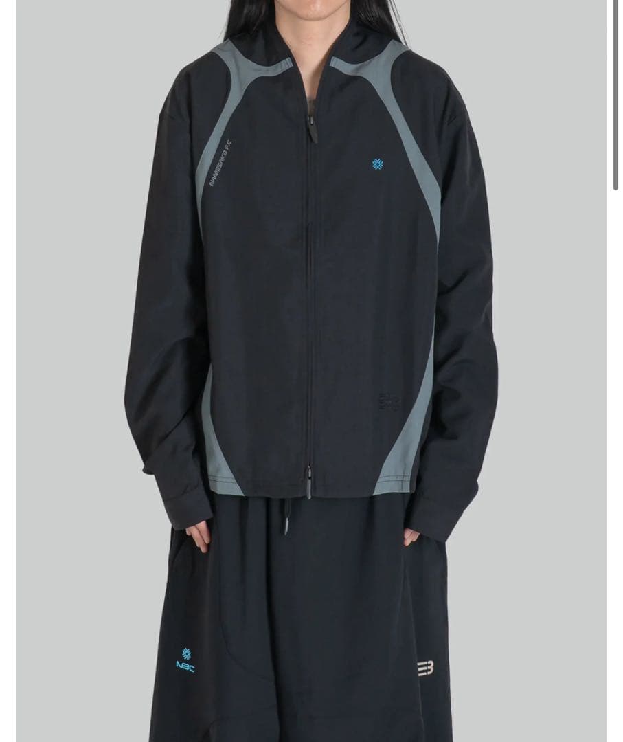 キ*ン様 NAMESAKE HORIZON ZIP SHIRT HORIZON ZIP SHIRT EUPHORIC BLACK