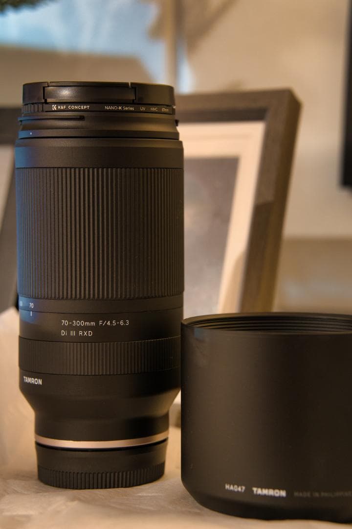 値引き【美品】TAMRON 70-300mm F4.5-6.3 Eマウント【箱付