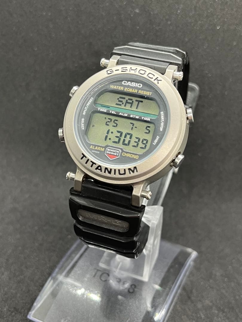 CASIO G-SHOCK MRG-1 チタン ブラック デジタル腕時計 - メルカリ
