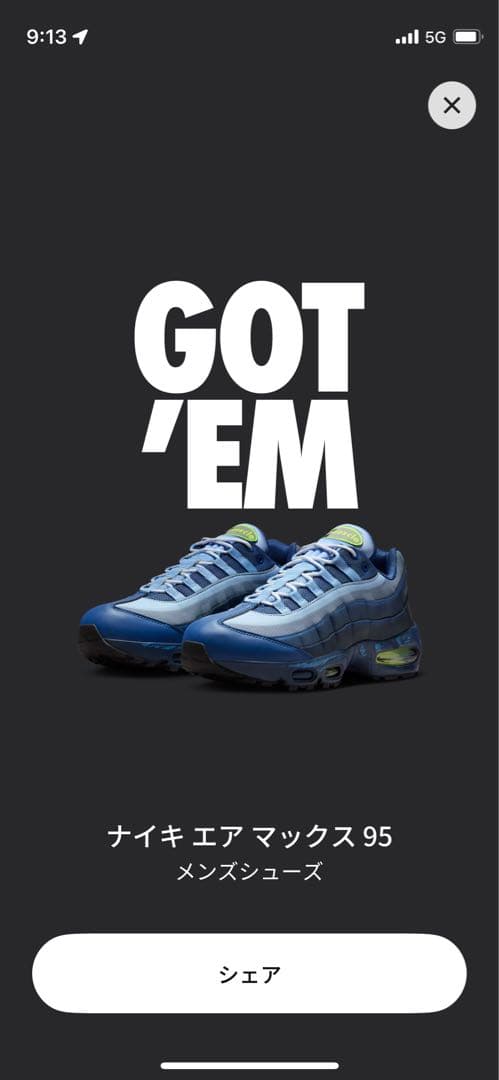 遊戯王 × ナイキ エアマックス95 エアマッスル/ジョーイ - メルカリ