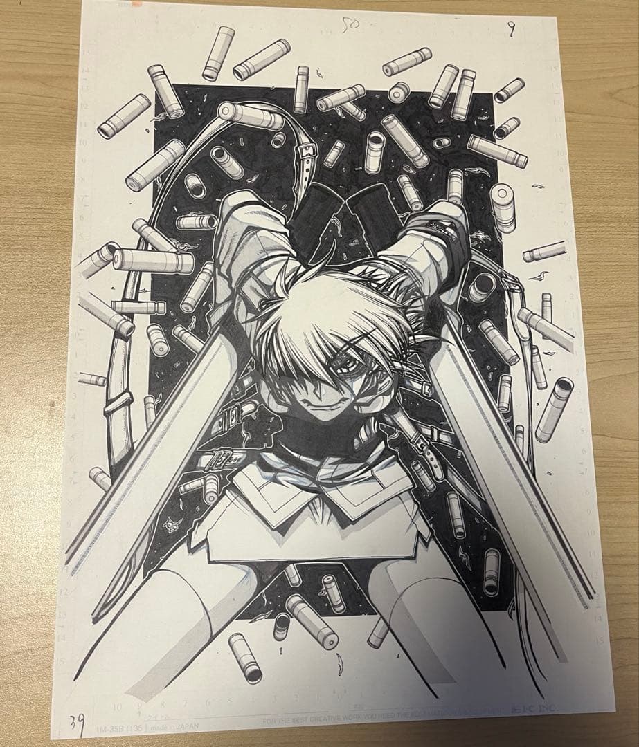 即購入可】ヘルシング HELLSING 平野耕太 複製原画 セラス - メルカリ