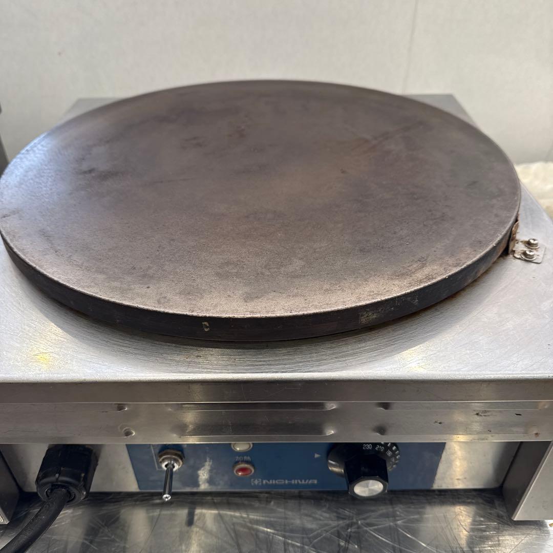 発払いに変えました！ニチワ NICHIWA電気クレープ焼器 200V - メルカリ