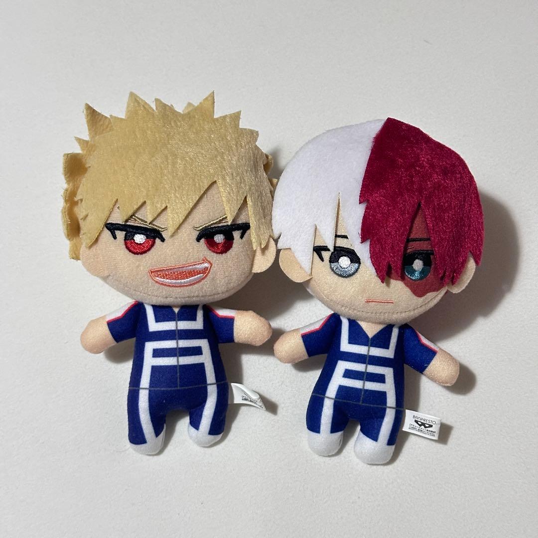 ヒロアカ ともぬい 雄英体操服ver. 爆豪勝己 轟焦凍 2体セット - メルカリ