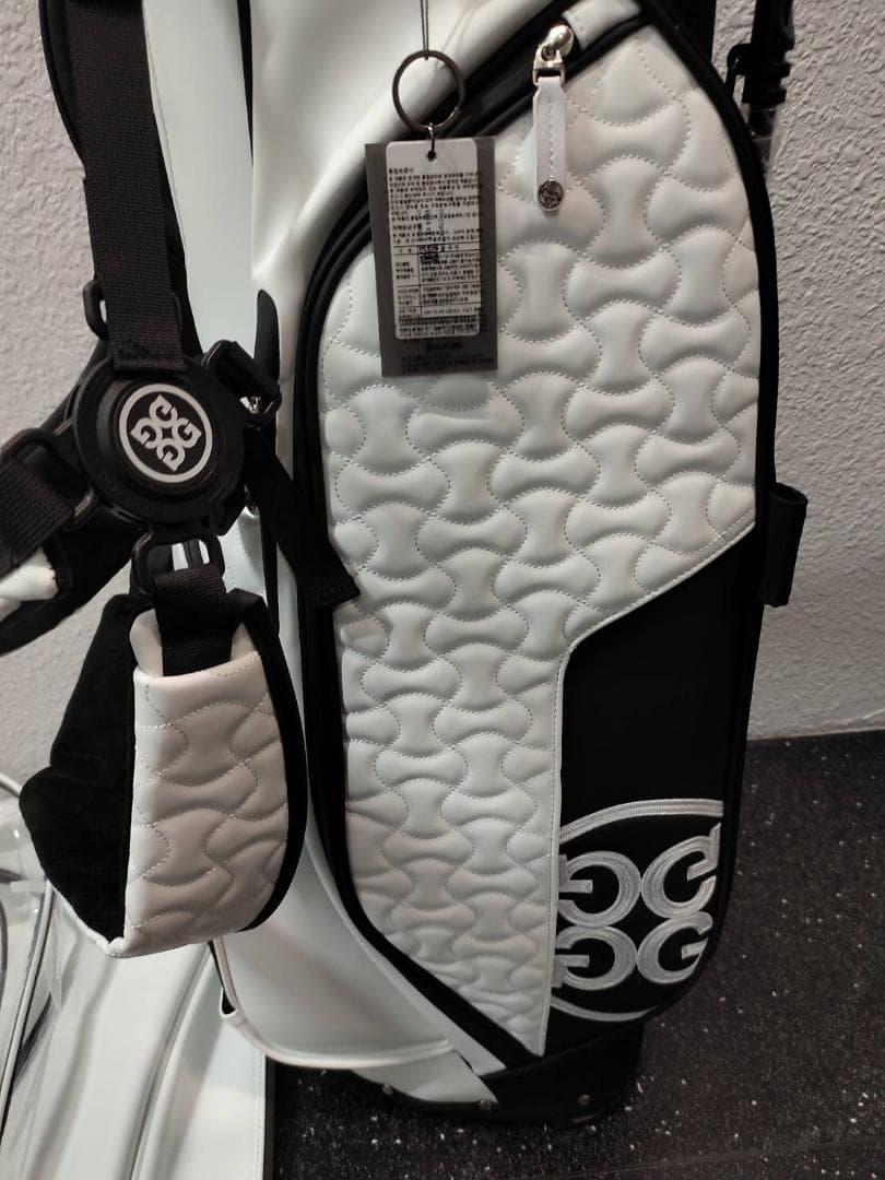 G/FORE スカル スタンドキャディバッグ ホワイト＆ブラック - メルカリ