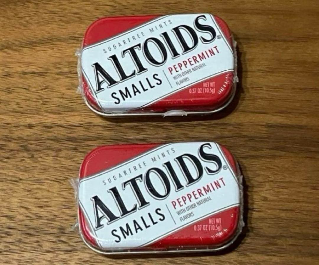 ALTOIDS small／アルトイズ スモール ミント缶2個 - メルカリ