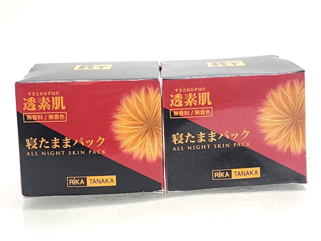 未使用 RIKA TANAKA 透素肌 寝たままパック 50g 2個セット - メルカリ