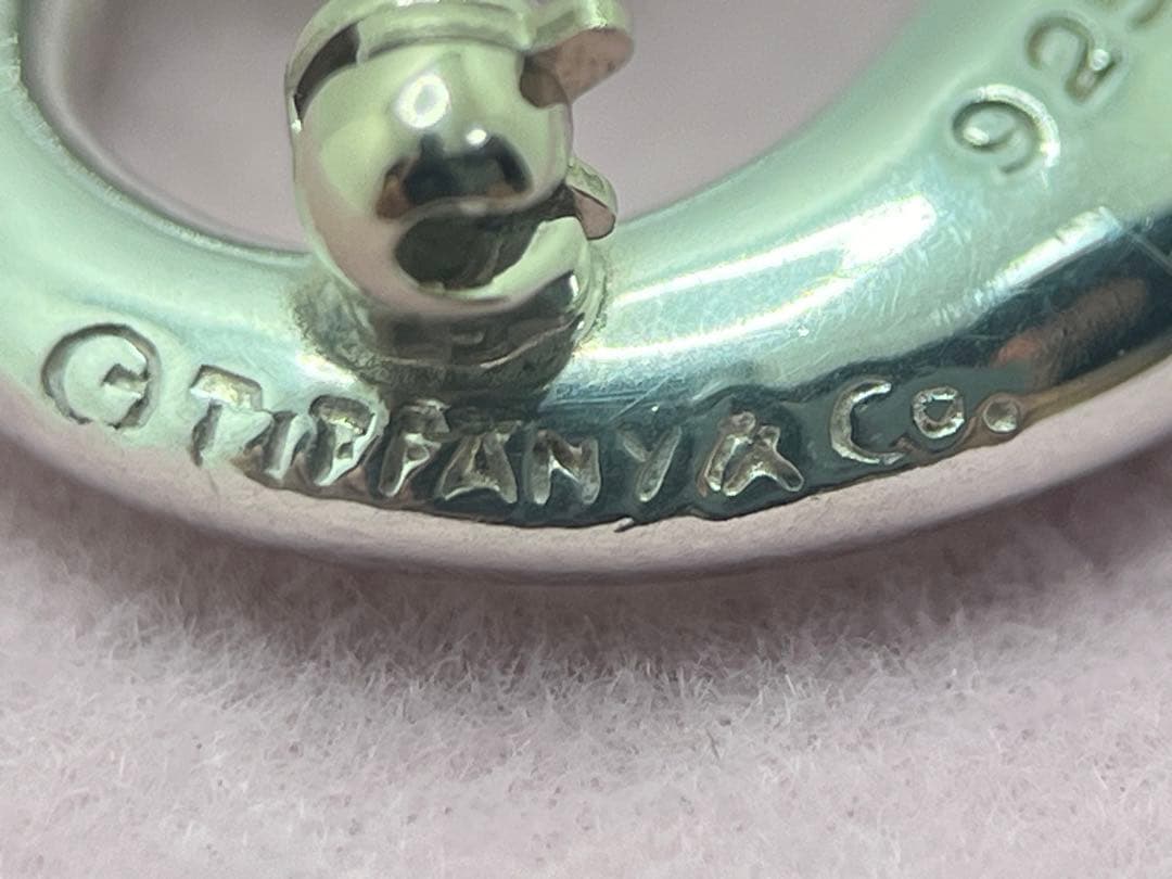 h146 希少 美品 ティファニー アルファベット「S」イニシャル「s」ブローチ