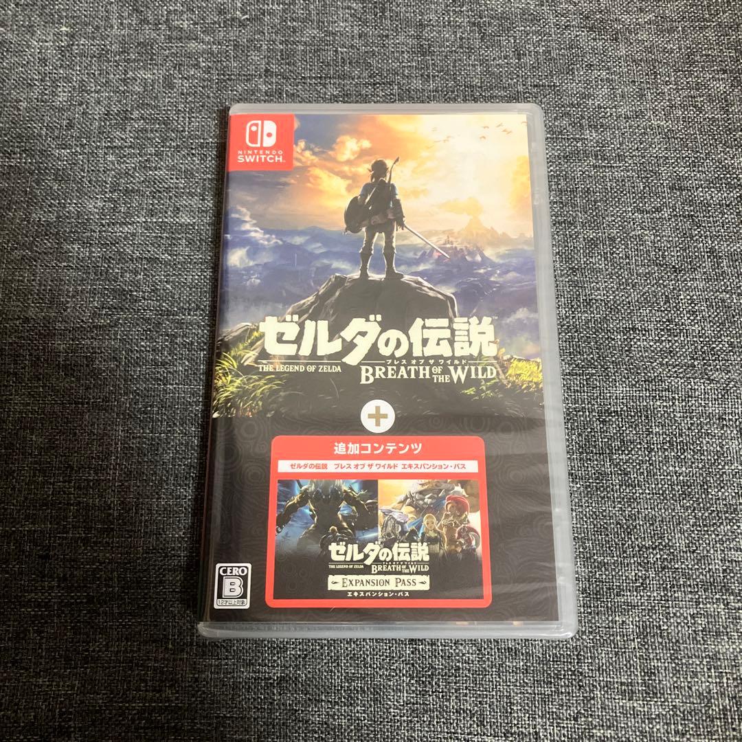 Switch 未開封品　ゼルダの伝説　ブレスオブザワイルド　エキスパンションパス 任天堂 【Switch】 ゼルダの伝説 ブレス オブ ザ ワイルド ＋