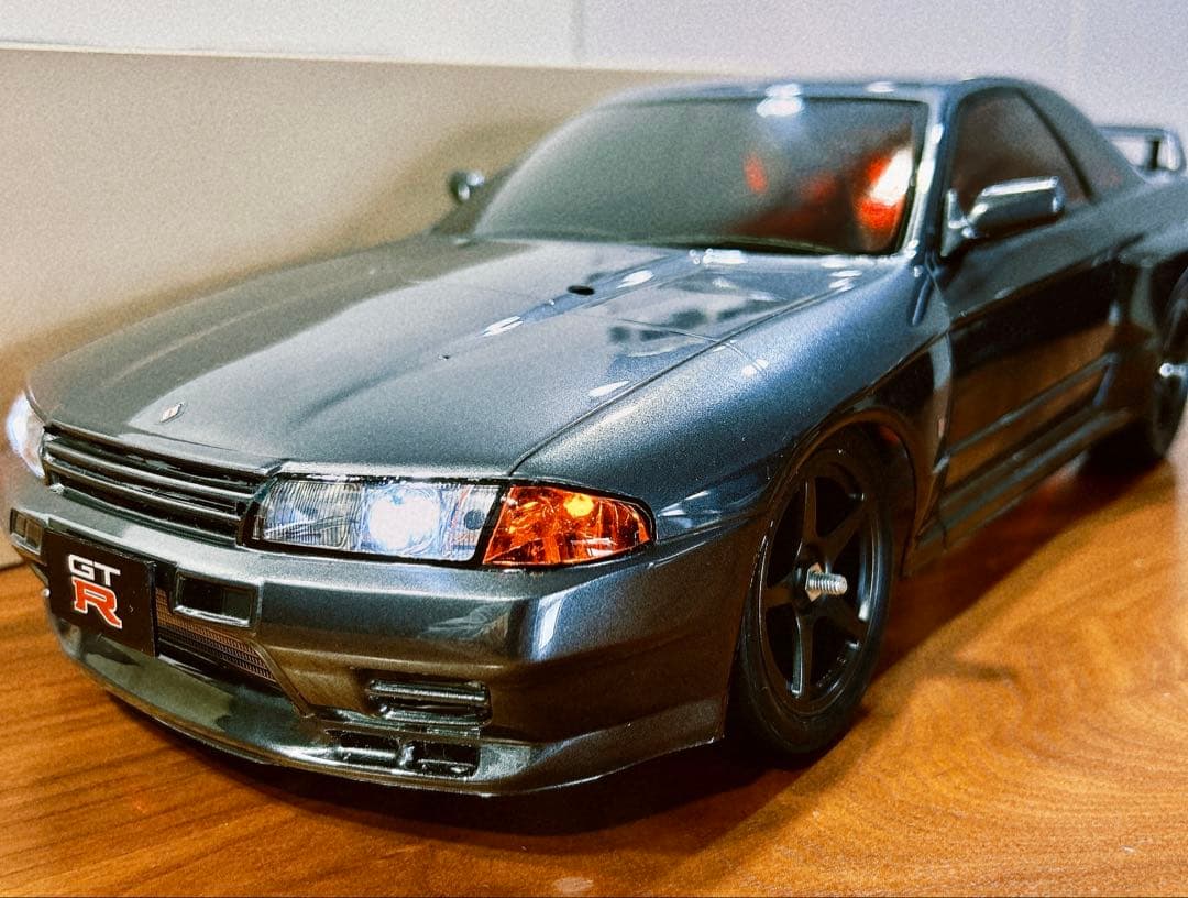 電飾付 タミヤ SP.1365 スカイライン GT-R R32 スペアボディ タミヤ SP.1365 1/10RC NISSAN スカイライン GT-R (R32)スペアボディ