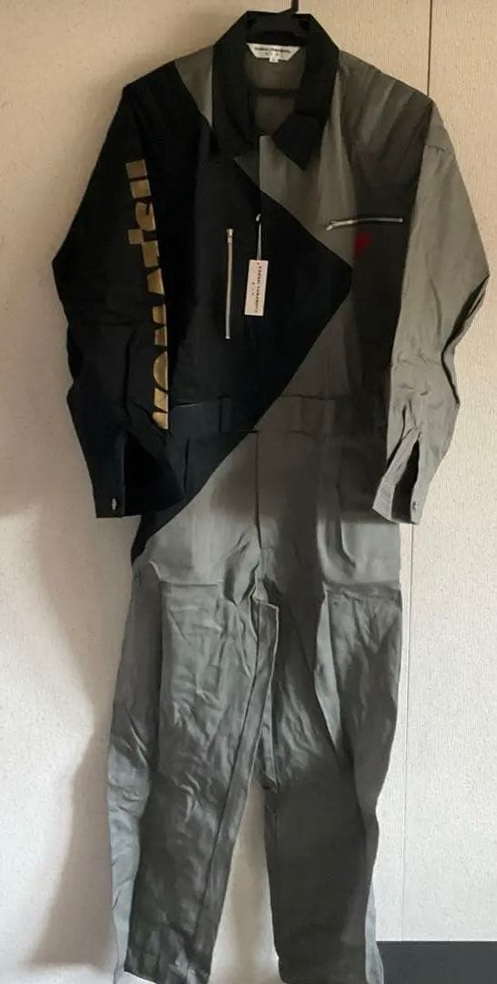 コマツ KANSAI YAMAMOTO つなぎ L グレー /ブラック 山本寛斎