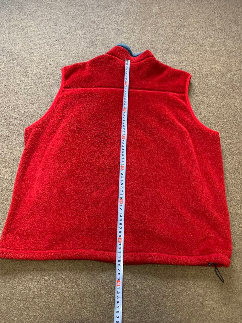 ビンテージ Patagonia フリースボアベスト レッド ビンテージ