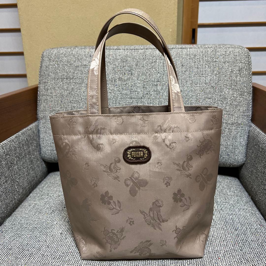 フェイラー ハイジジャガード ベージュ トートバッグ - メルカリ