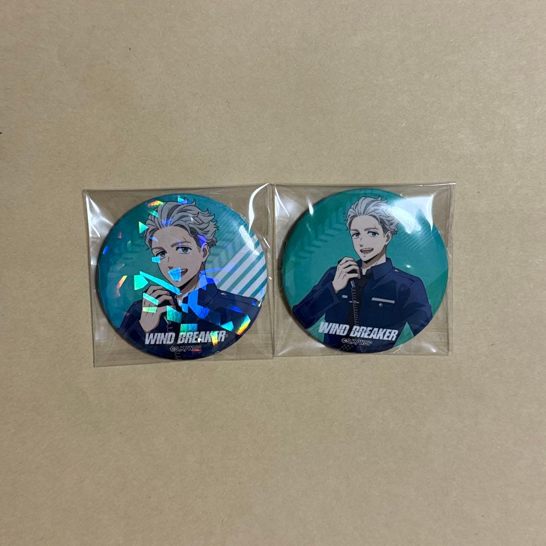 ウィンブレ 警官 ホログラム レア 梅宮一 缶バッジ 2点セット - メルカリ