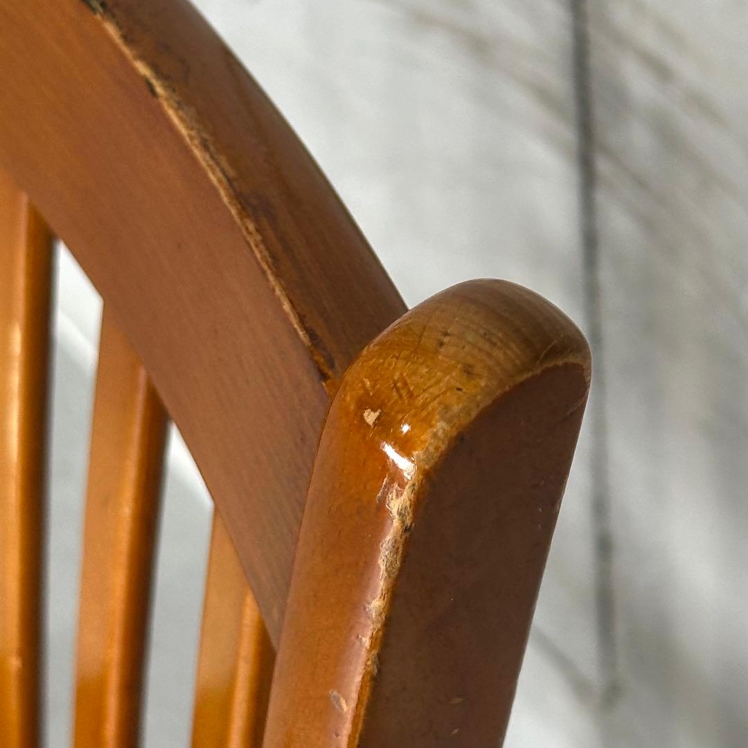 ✦昭和レトロ✦ karimokuカリモク 旧カタカナロゴ ダイニングチェア