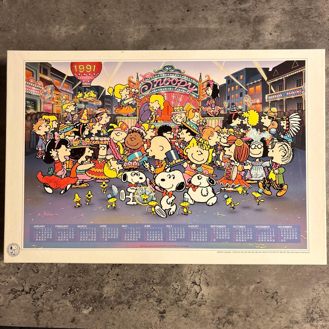 アポロ社 スヌーピー 1000ピース ジグソーパズル 1991年カレンダー 楽天市場】ジグソーパズル 1000ピース スヌーピー イン パリ