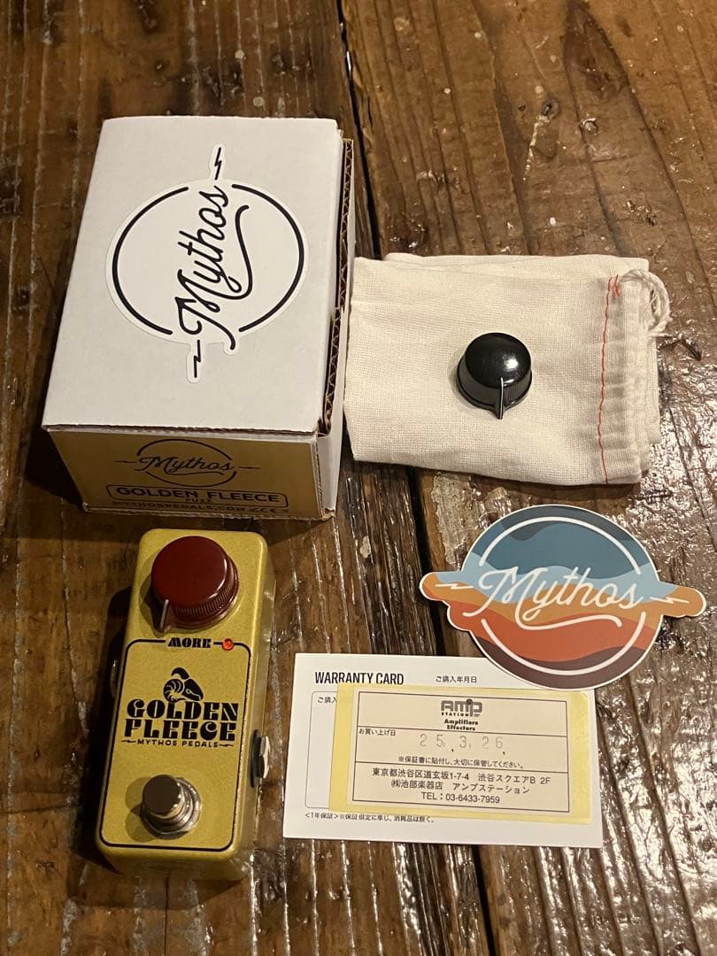 ギター mythos pedals golden fleece Mythos Pedals Golden Fleece ミソス・ペダルズ 【 川崎ルフロン店
