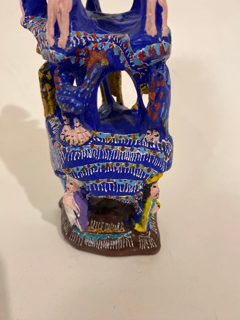 メキシコ工芸品 メキシカンクラフトアート 木彫り人形