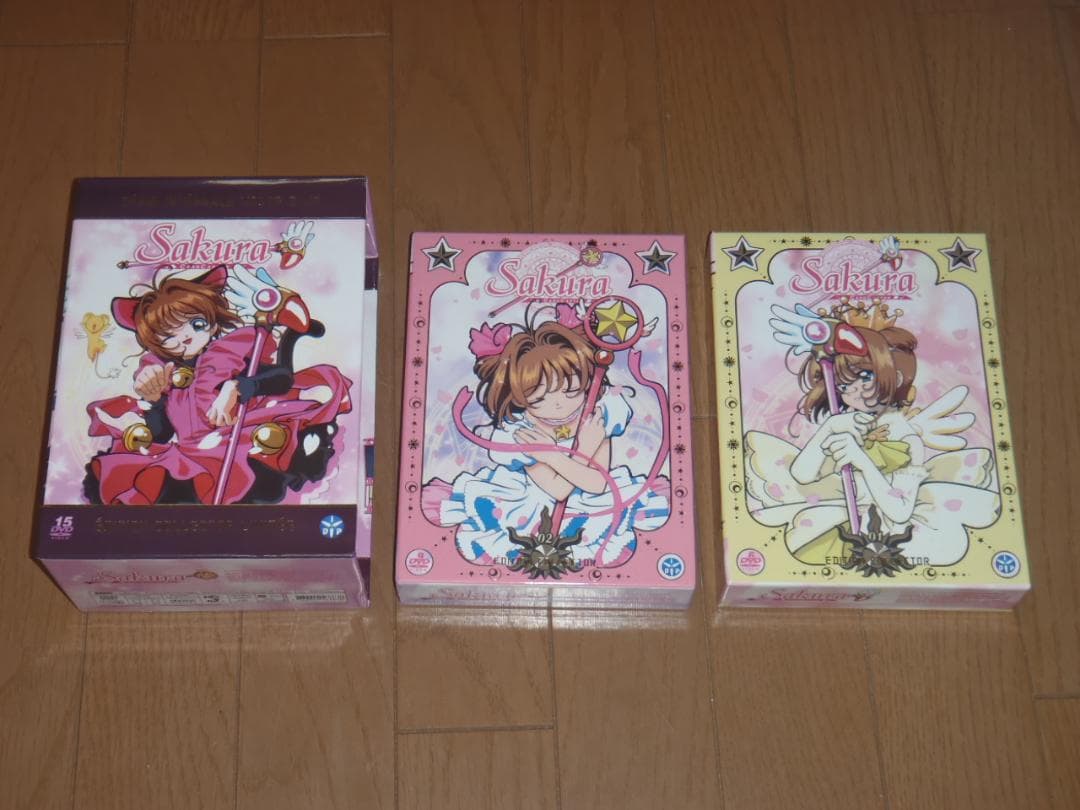 フランス版 カードキャプターさくら 1期・2期・3期 DVD-BOX - メルカリ