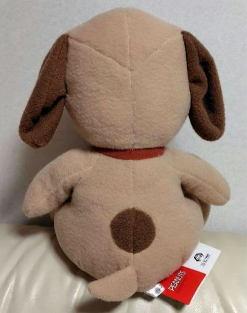 スヌーピー スーパーラージ ぬいぐるみ もこふわ ブラウンver. - メルカリ
