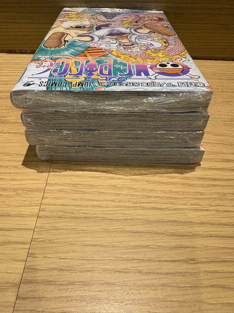 4冊 初版 ワンピース 単行本 104巻 シュリンク付 未読 - メルカリ