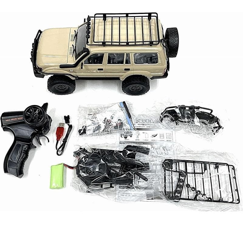 技術基準適合証明済 WPL C54-1 1/16 ランドクルーザー 茶 - メルカリ