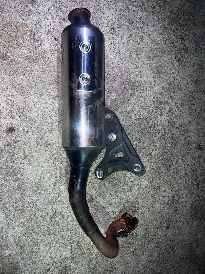 kn企画 G03X 横ジョグ チャンバー マフラーkn企画 G03X 横ジョグ