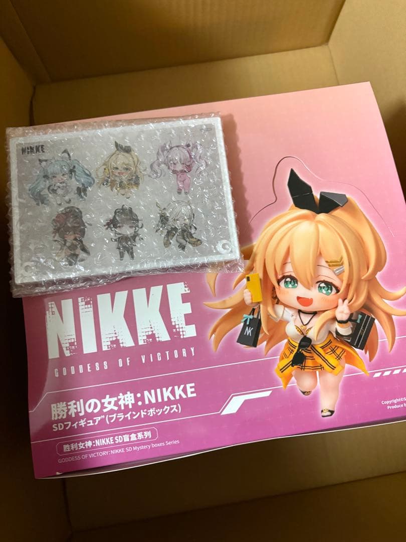 あみあみ限定特典付 未開封BOX NIKKE SDフィギュア コンプリートBOX 勝利の女神：NIKKE』より、「新年スペシャルSDフィギュア コンプリート