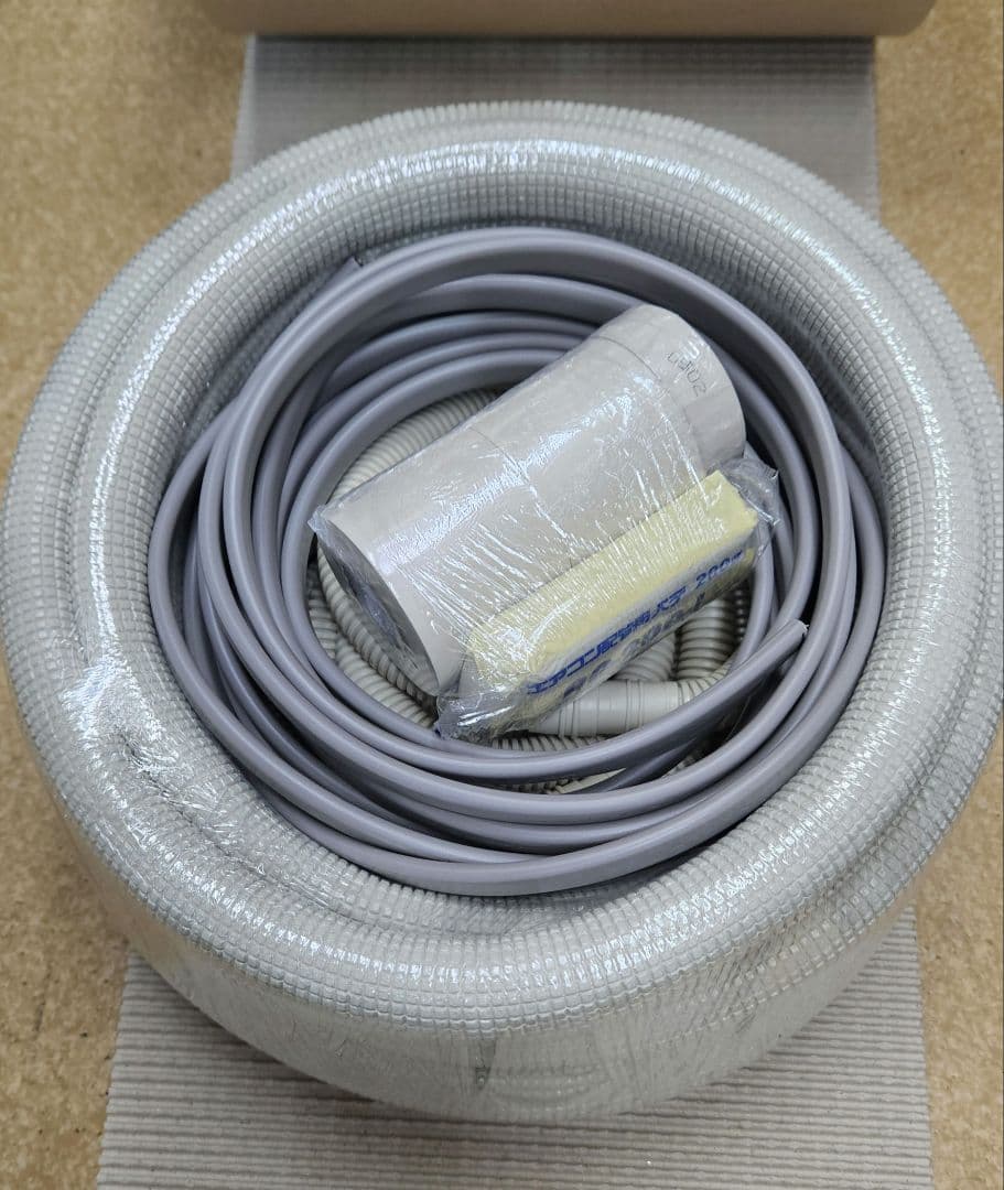 7m◆エアコン配管セット◆2分3分フレア加工済◆VVF、非粘着テープ2個他◆新品 因幡電工 フレア配管セット SPH-F234 2分3分×4mの通販｜銅管｜エアコン