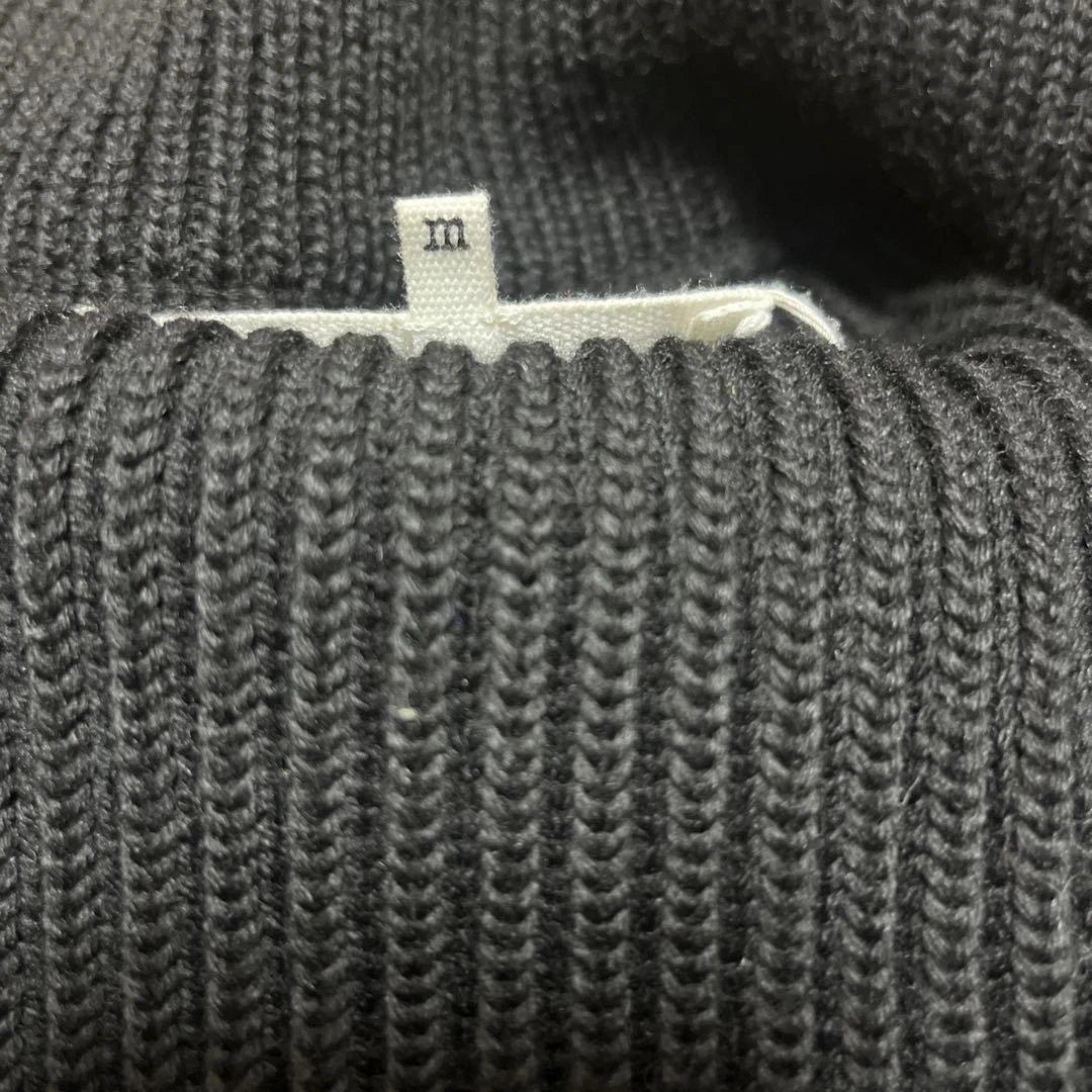 ほぼ新品 マルタン マルジェラ ⑭ドライバーズニット M 黒 スタッフ