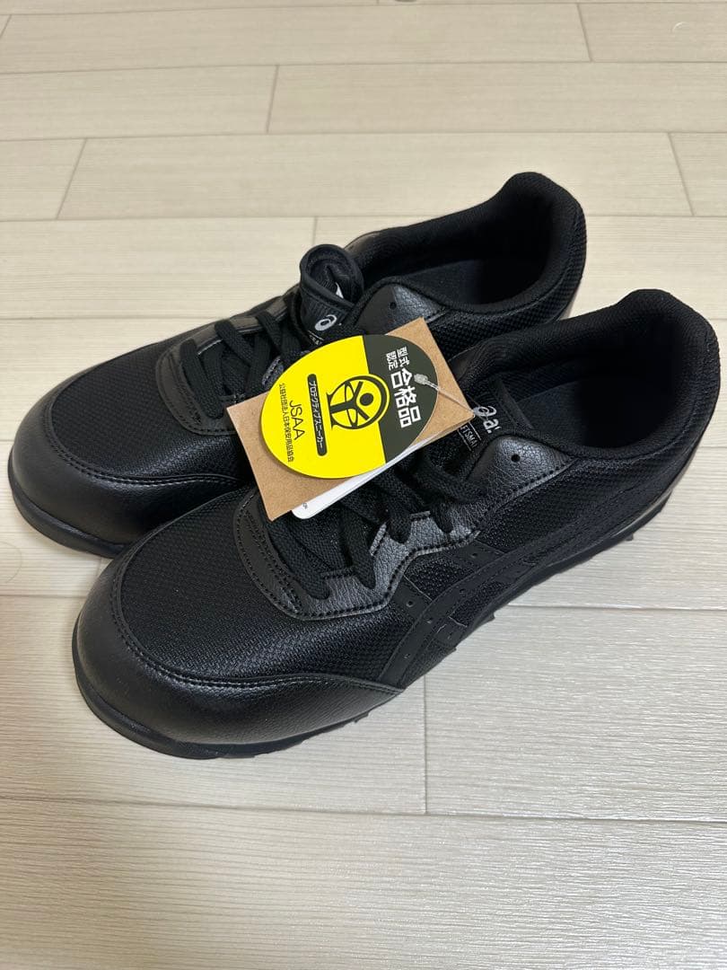 ASICS WINJOB CP201 安全靴 ブラック 27.0cm