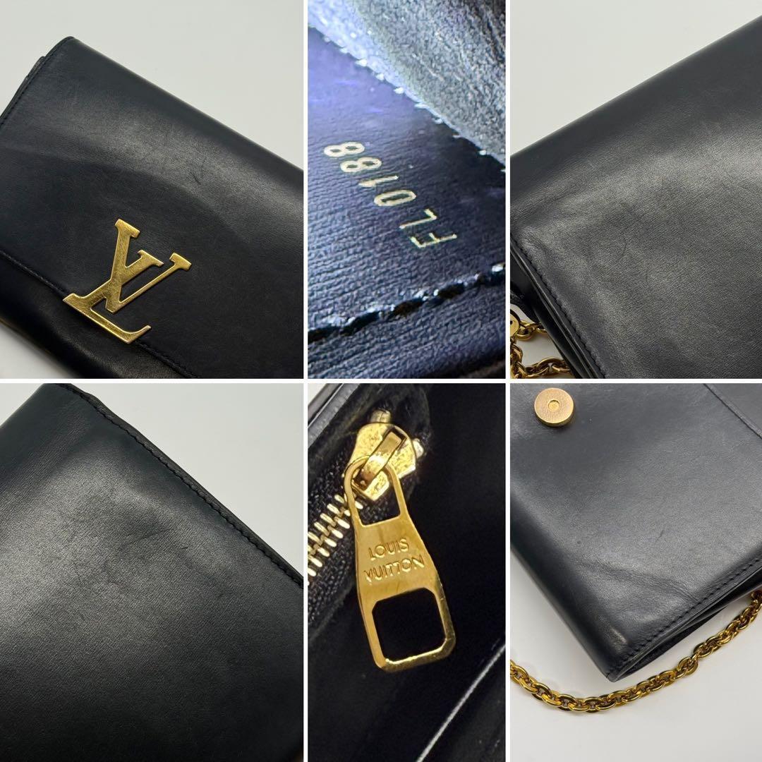 良品✨ルイヴィトン ポシェット ルイーズMM チェーンショルダーバッグ