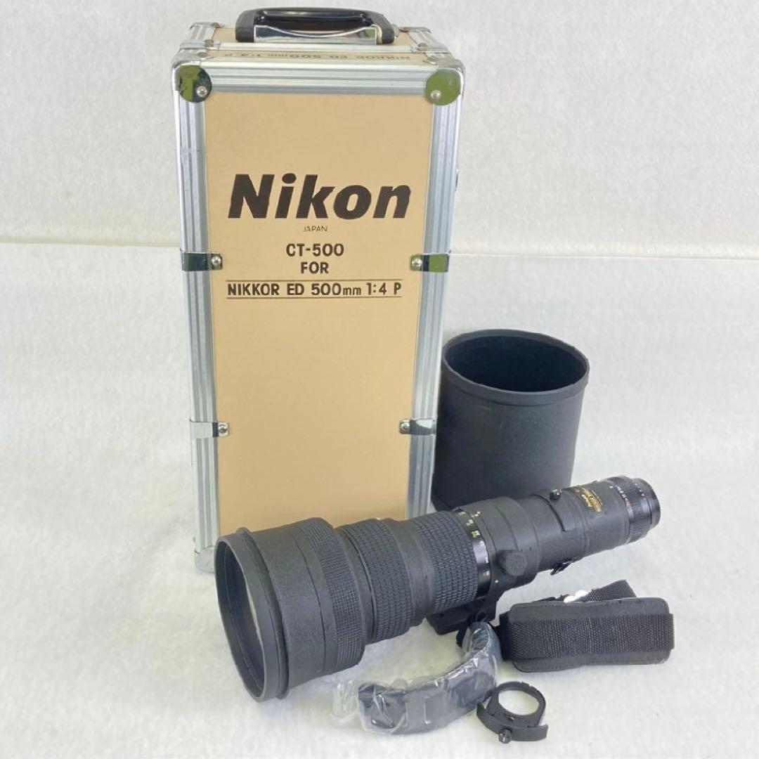 【外観美品】Nikon NIKKOR 500mm F4 P 超望遠　ジャンク 外観美品】Nikon NIKKOR 500mm F4 P 超望遠 ジャンク AF-S NIKKOR