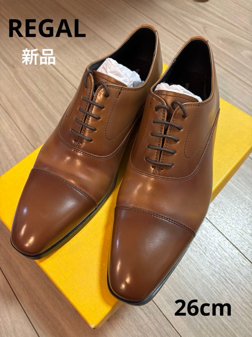 REGAL ブラウン ビジネスシューズ 26cm V234 FS 新品未使用 - メルカリ