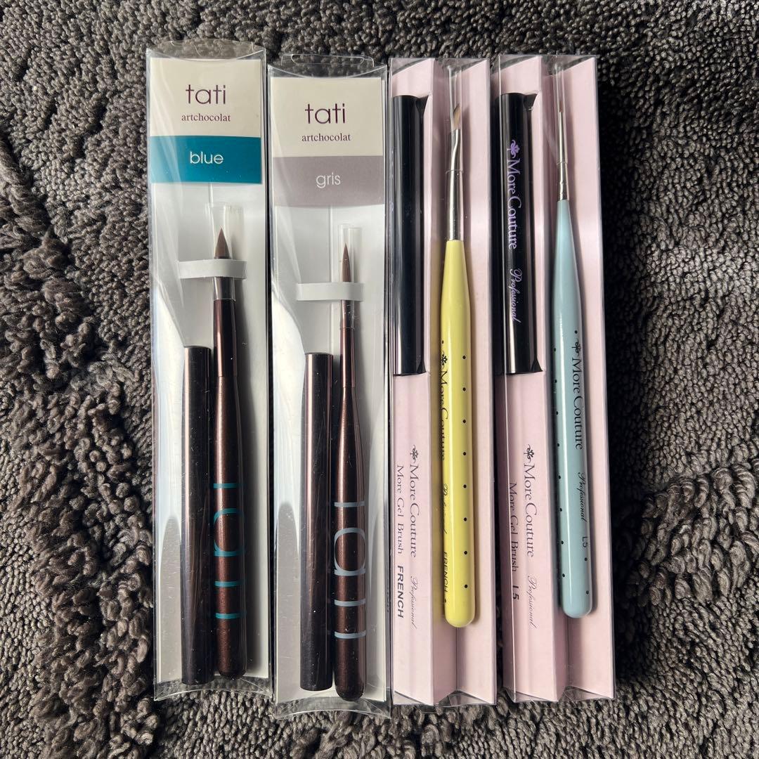 ジェルネイル⭐︎筆まとめ売り新品⭐︎タチ、モアクチュール - メルカリ