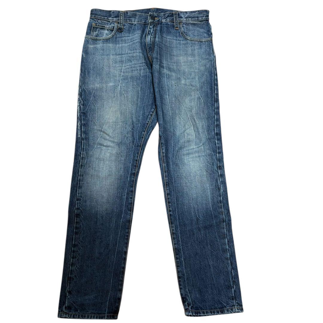 美品 モンクレール 藤原ヒロシ ジーニアス デニムパンツ 48 MONCLER】モンクレール『ジーニアス フラグメント 藤原ヒロシ SHADY