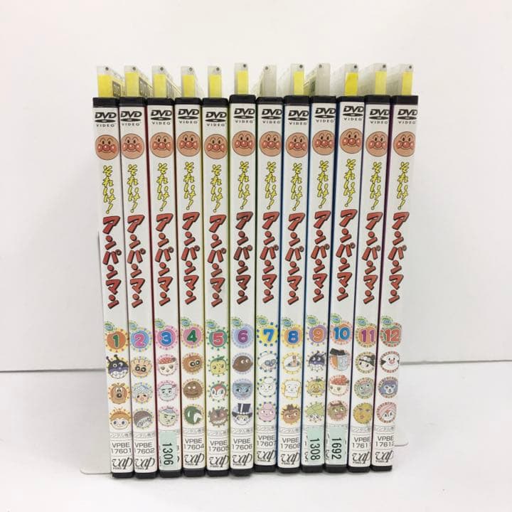 DVD それいけ！アンパンマン テレビアニメ 2006年 1~12巻 レンタル落