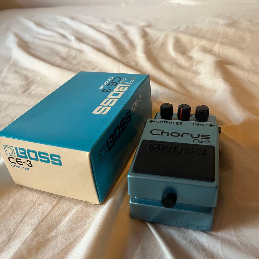 BOSS CE-3 1985年製 made in jpapn 日本製 コーラス Test Boss CE-3 Japan Year 1985 - YouTube