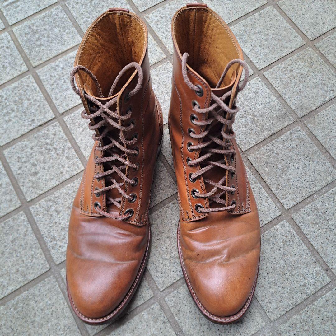 chausser ショセ ナチュラルコードバンブーツ ブラウン C-7060 - メルカリ