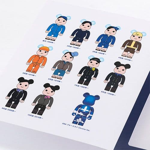 BE@RBRICK ANA創立70周年記念歴代制服コレクション 11体セット - メルカリ